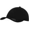 F6778 6778 Flexfit Double Jersey Cap Black colour image